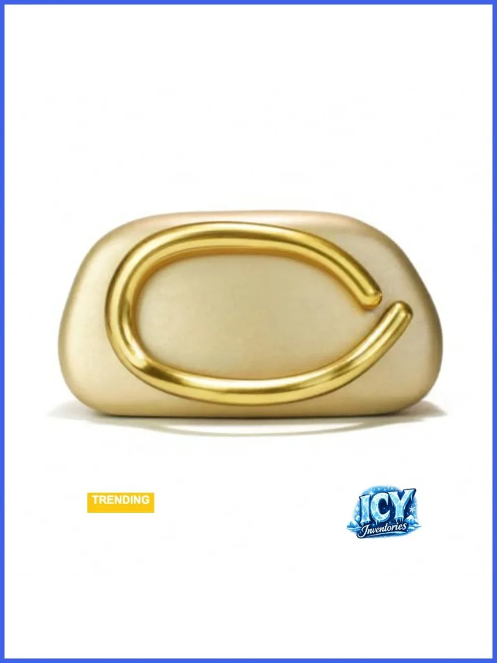 PU Leather Clutch Evening Bag with Chain Strap Formal Wedding Metal Handle